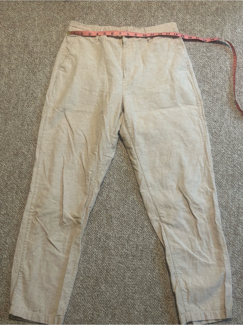 Uniqlo Women's Light Beige Chinos